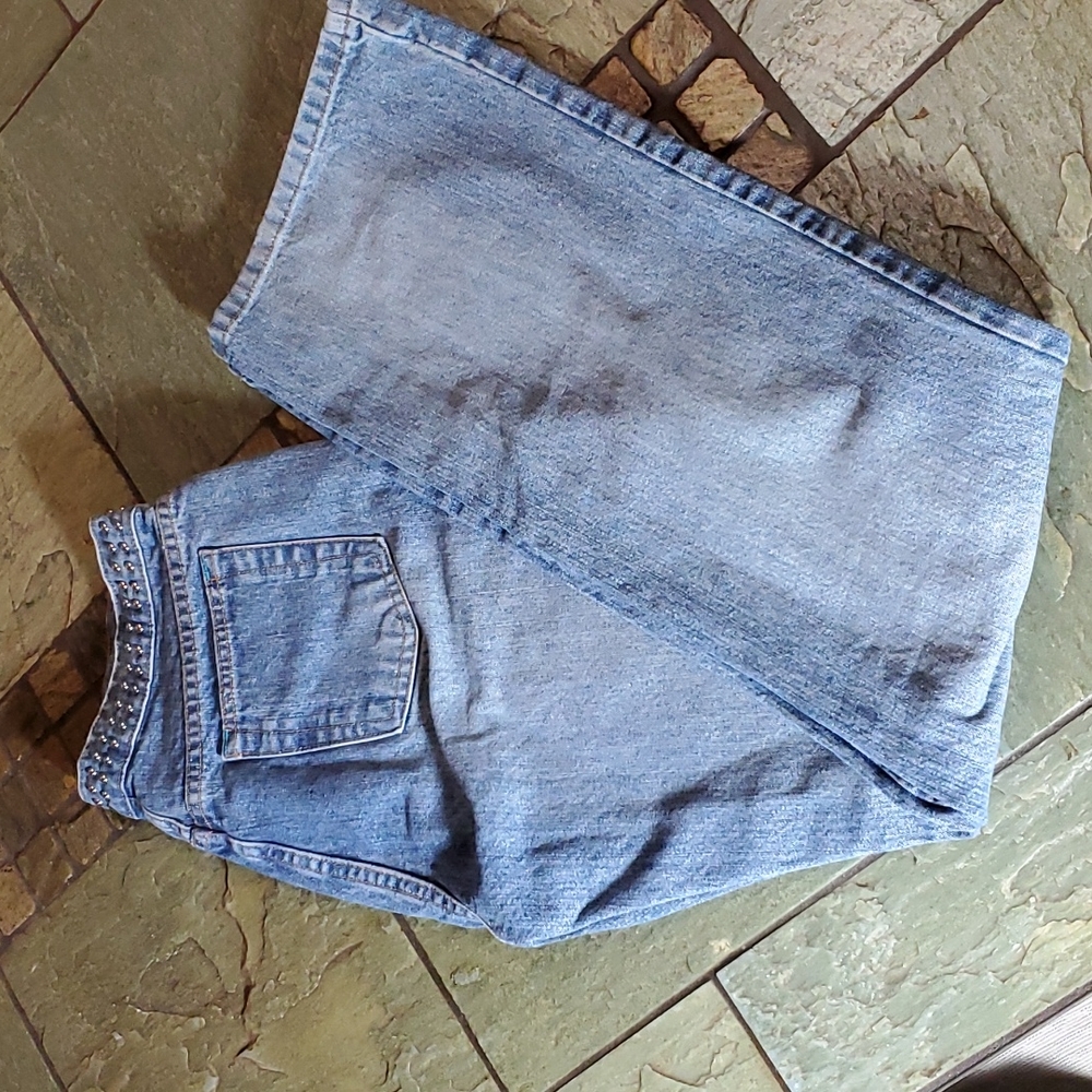 Candie's Studded waistband jeans